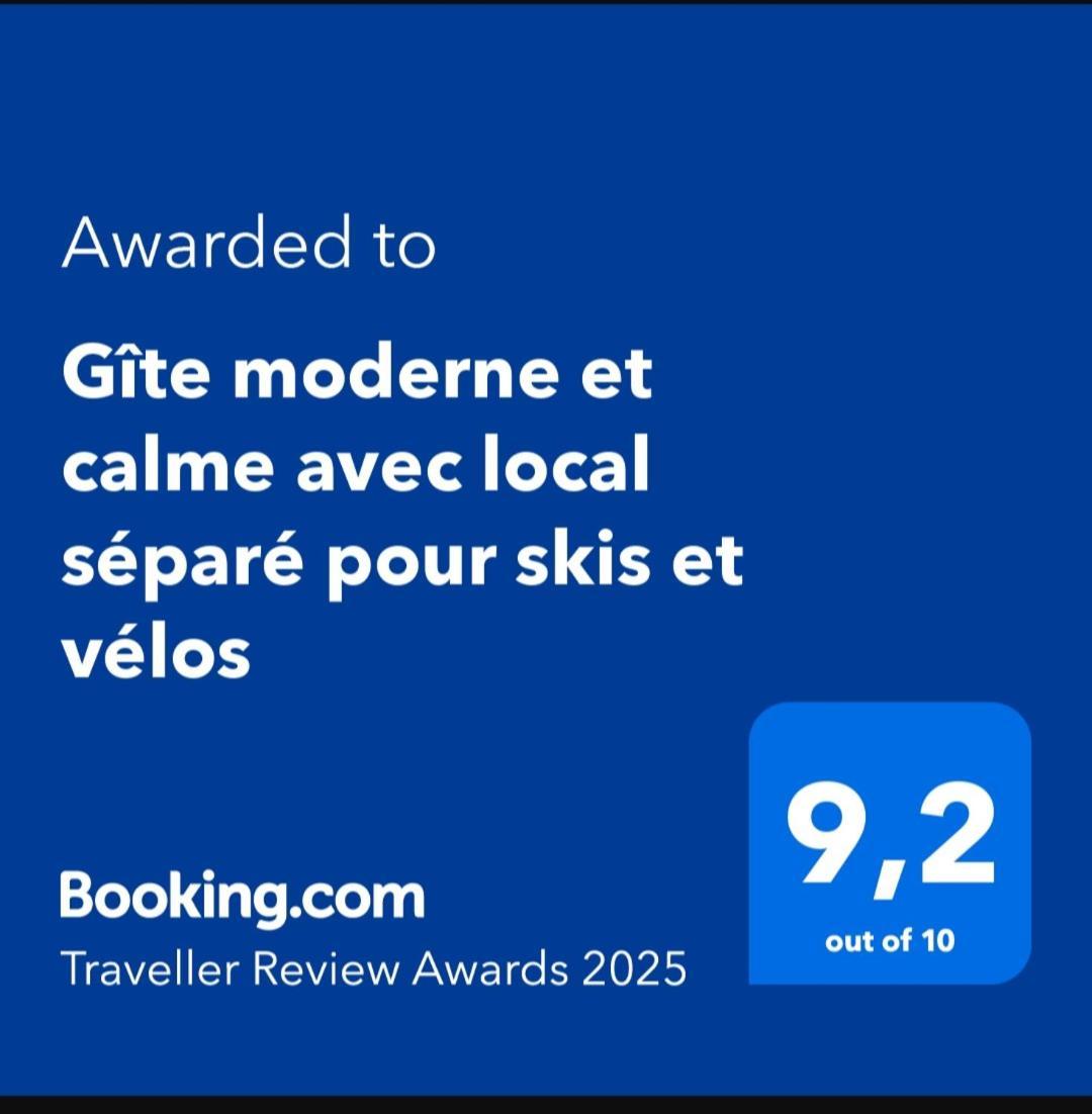 Gite Moderne Et Calme Avec Local Separe Pour Skis Et Velos Cornimont Bagian luar foto